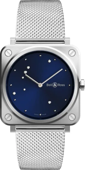 Bell & Ross Watch BRS Blue Diamond Eagle
