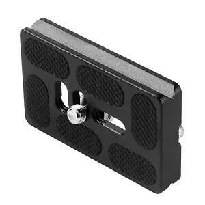 Benro PU-60 Extra Slide-In Quick-Release Plate with 1/4-20 Thread for Model B-2 and B-3 BallHeads
