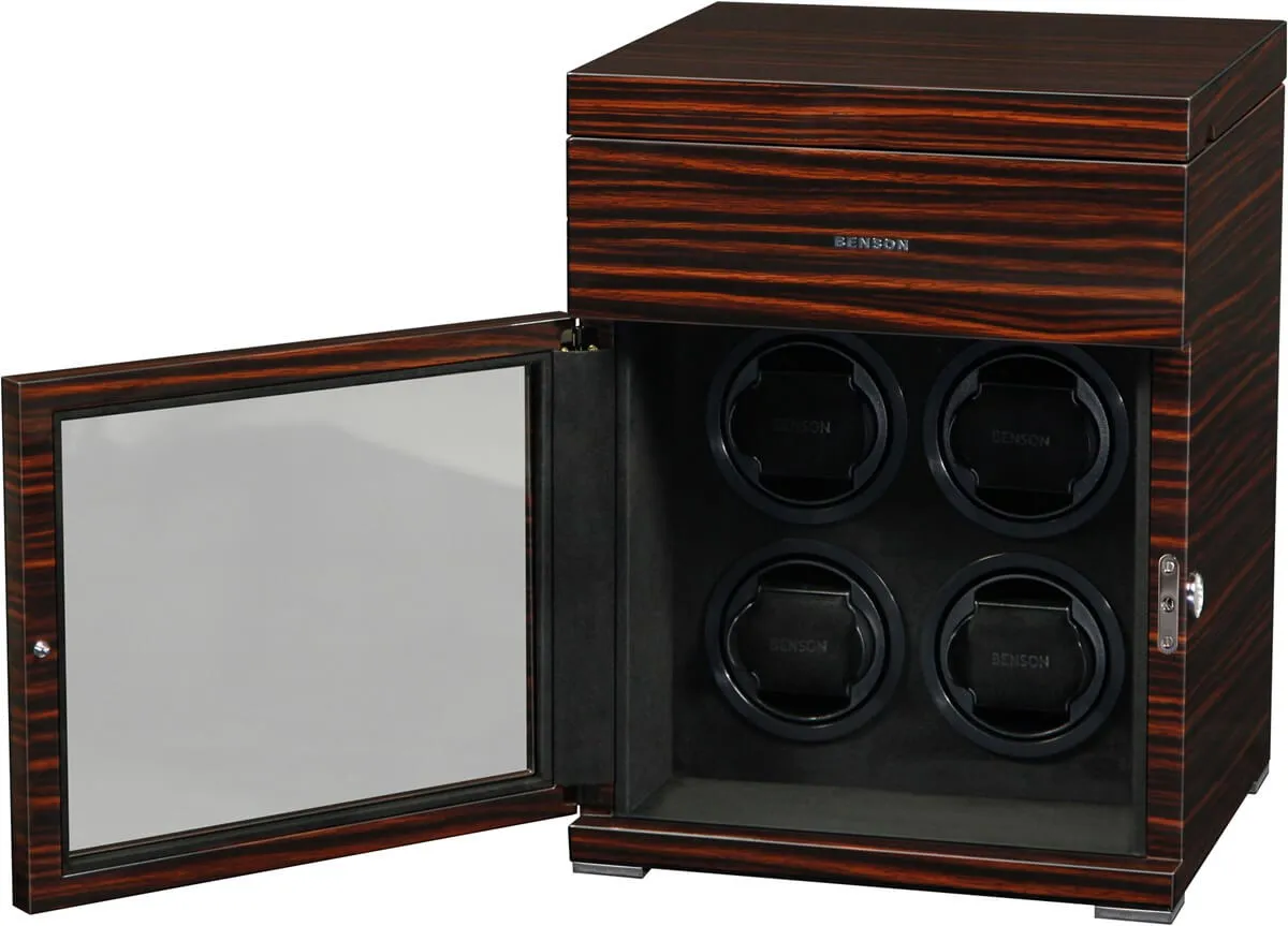 Benson Watch Winder Black Series 4.16.MA Macassar