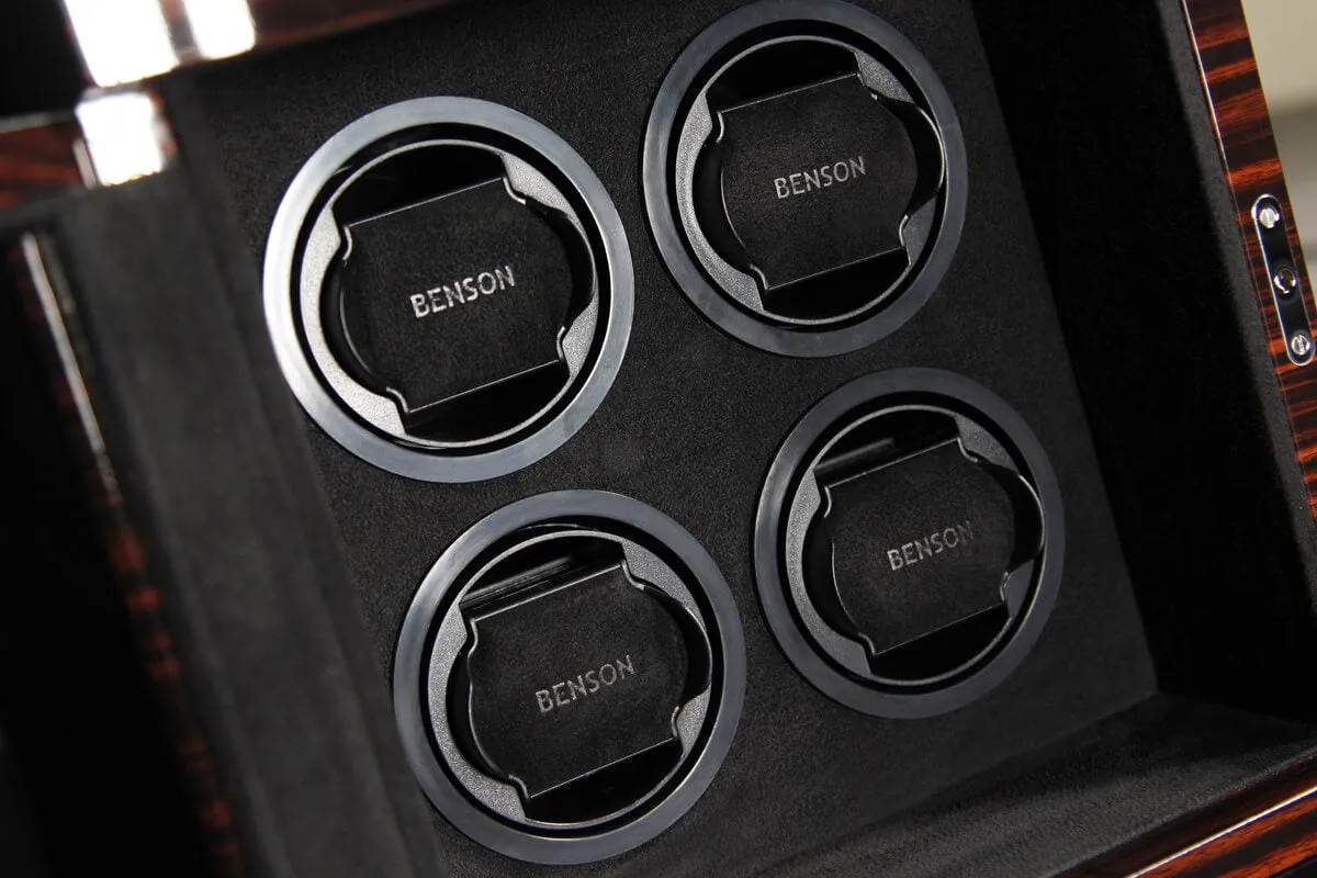 Benson Watch Winder Black Series 4.16.MA Macassar