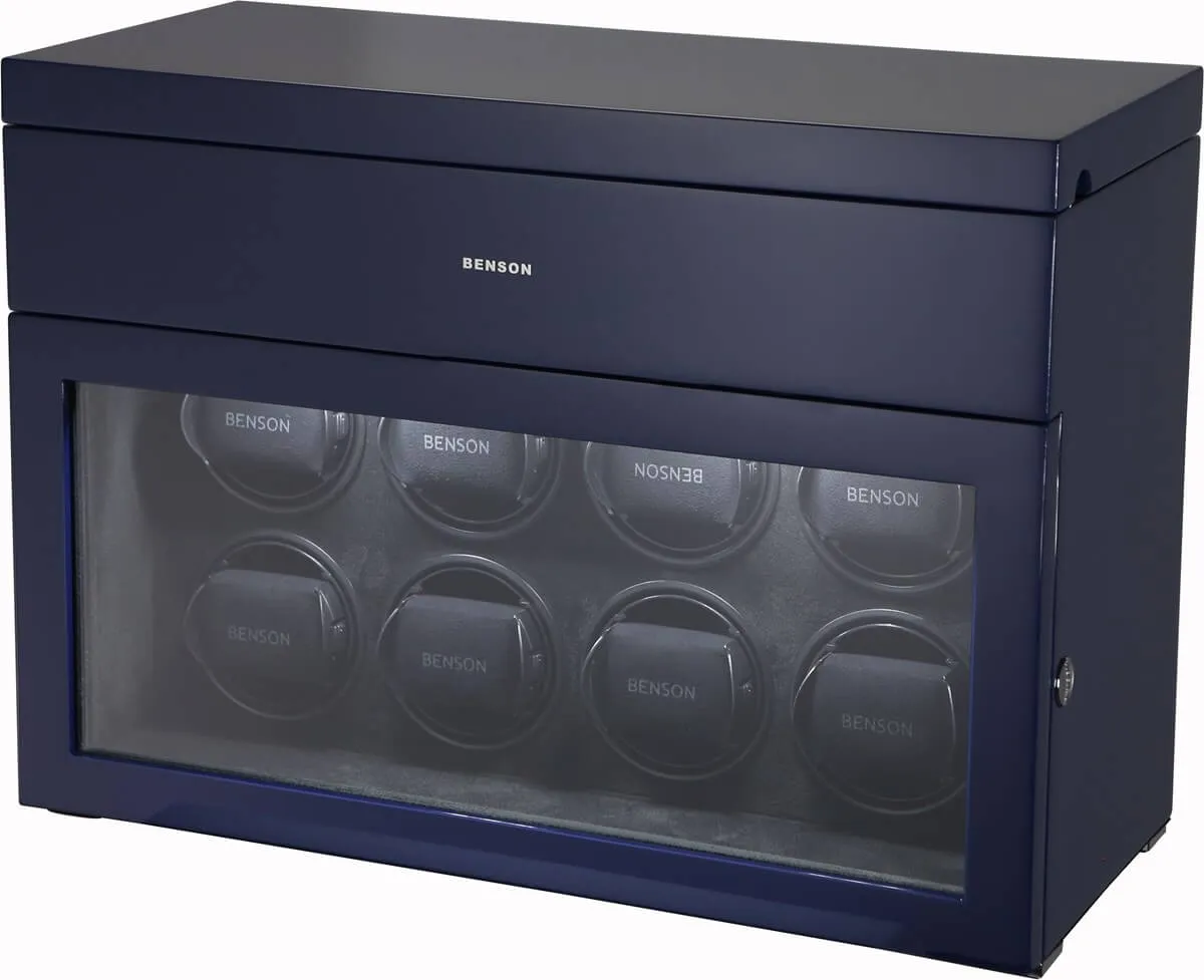 Benson Watch Winder Black Series 8.16.BL Blue Limited Edition
