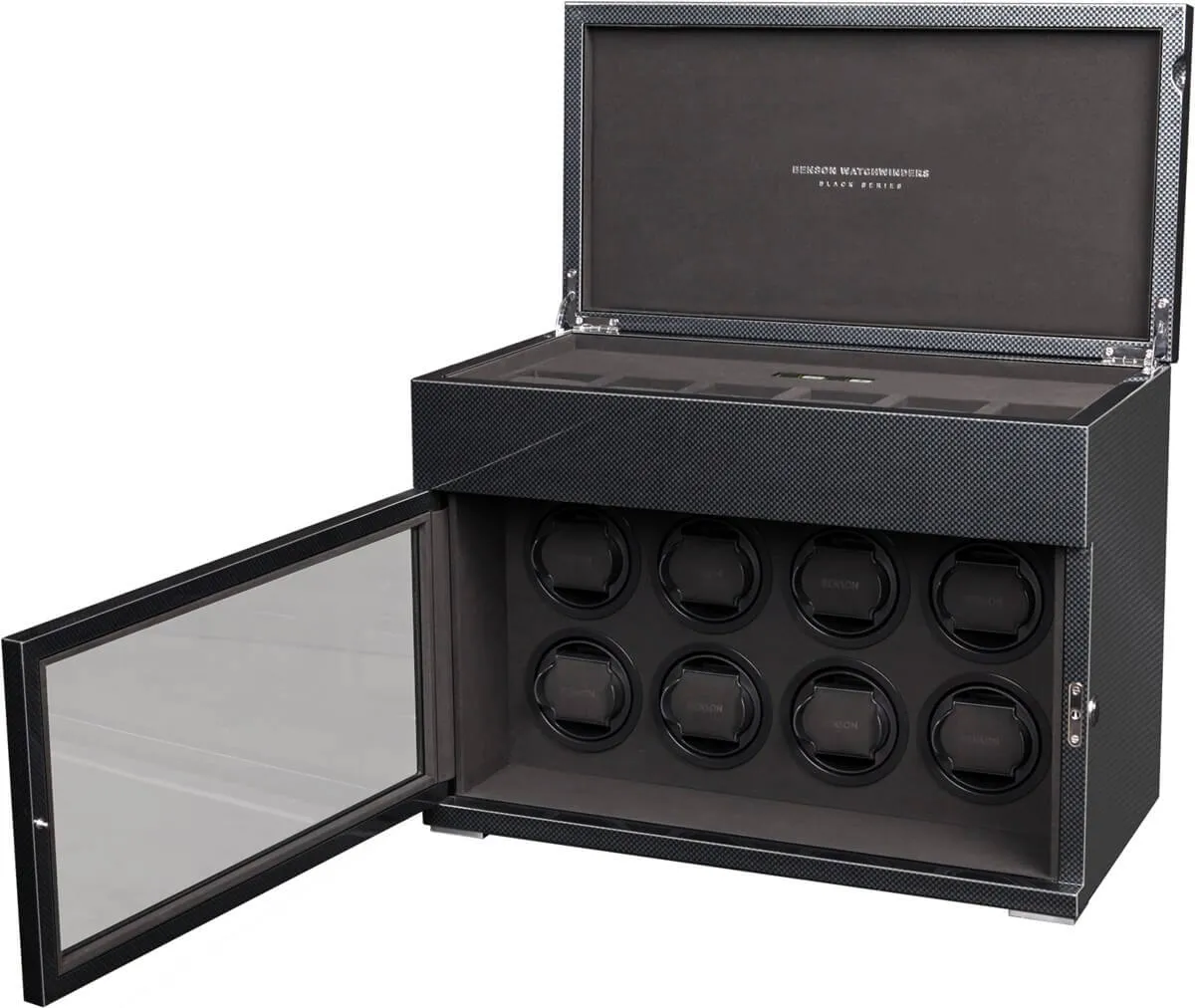 Benson Watch Winder Black Series 8.16.CF Carbon Fibre