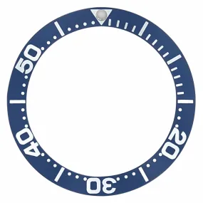 BEZEL INSERT FOR OMEGA WATCH SEAMASTER MIDSIZE 2052.50,2053.80 , 2253.80 BLUE