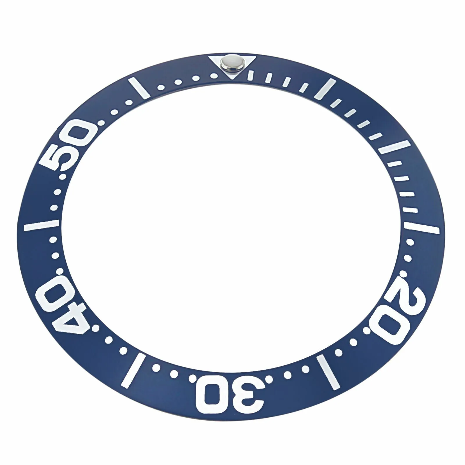 BEZEL INSERT FOR OMEGA WATCH SEAMASTER MIDSIZE 2052.50,2053.80 , 2253.80 BLUE