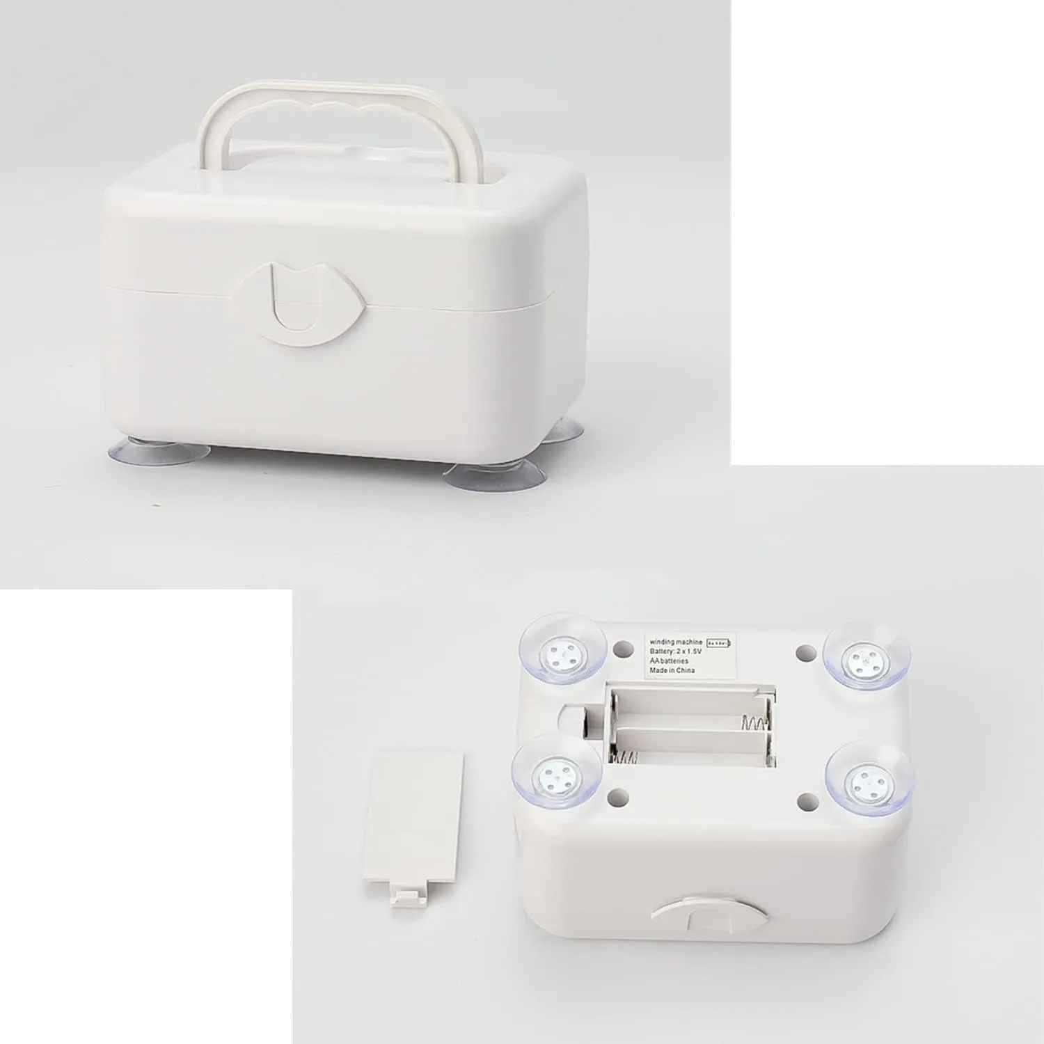 Bobbin Winder for Sewing Machines Easy to Carry Portable Automatic Bobbin Winding Machine with 25Pcs Plastic Bobbins for Sewing and Crafts Use