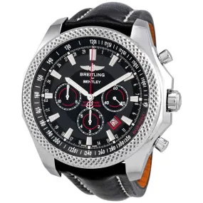 Breitling Bentley Barnato Black Dial Chronograph Men's Watch A2536824-BB11BKLD A2536824/BB11 - 442X-A20D.1