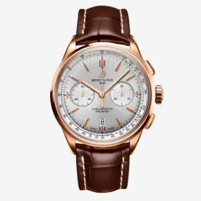 Breitling Premier B01 Chronograph 18K Rose Gold Automatic Men's Watch RB0118371G1P2