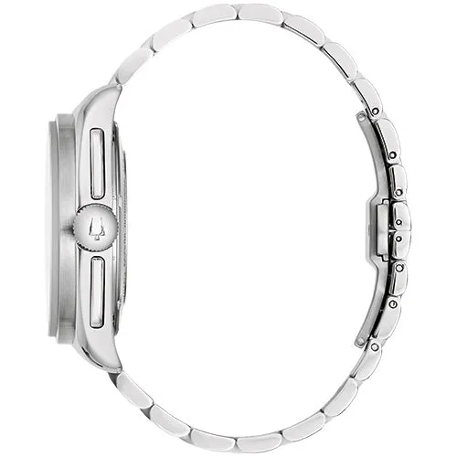 Bulova Stainless Steel Heritage Mens Watch