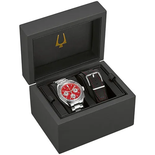Bulova Stainless Steel Heritage Mens Watch