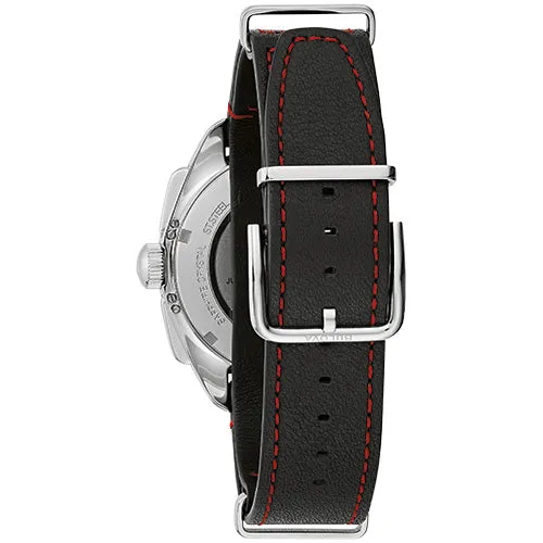 Bulova Stainless Steel Heritage Mens Watch