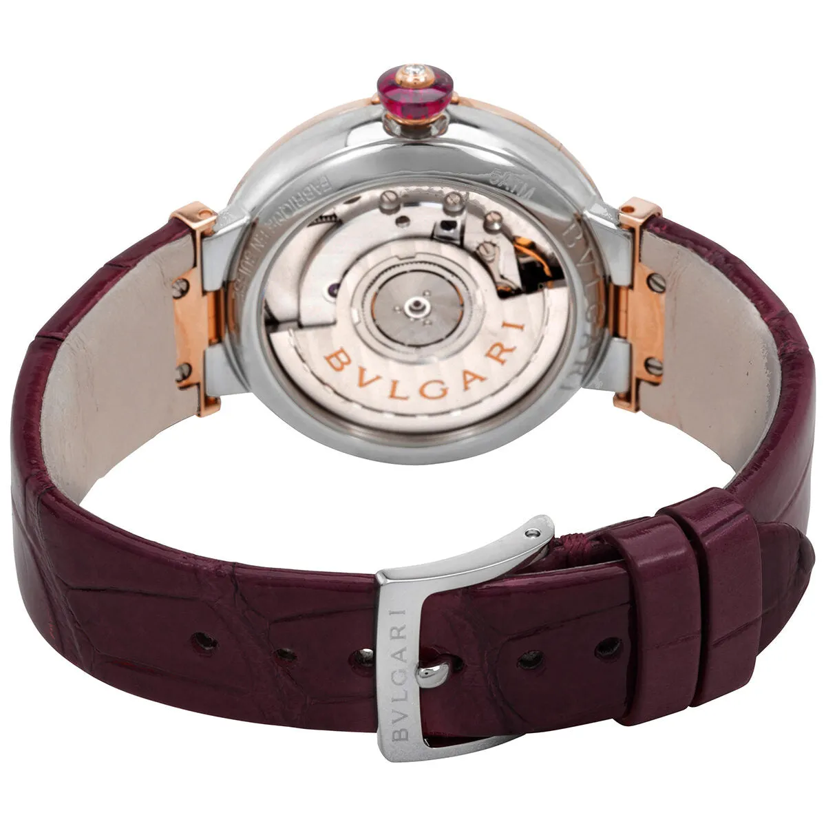 Bvlgari LVCEA Automatic Diamond Ladies Watch 102639
