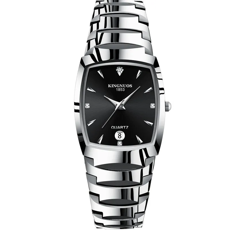 Calendar Minimalist Luminous Hands Waterproof Wristwatch