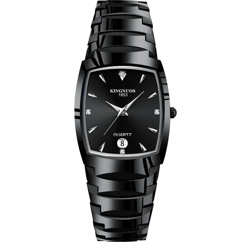 Calendar Minimalist Luminous Hands Waterproof Wristwatch