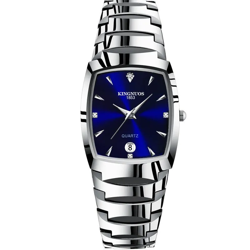 Calendar Minimalist Luminous Hands Waterproof Wristwatch