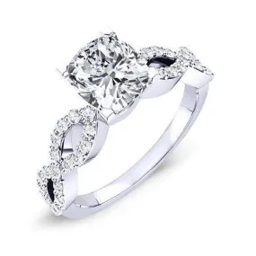Camellia - Cushion Lab Diamond Engagement Ring (IGI Certified)