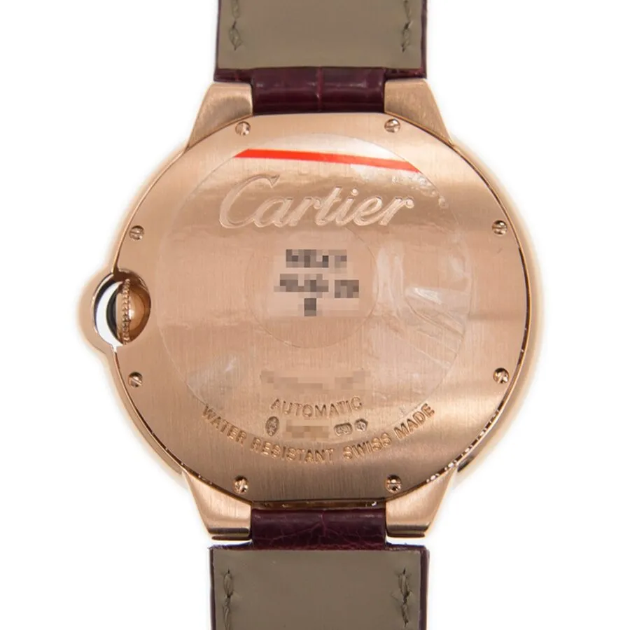 Cartier BALLON BLEU Automatic Diamond White Dial Watch WJBB0035