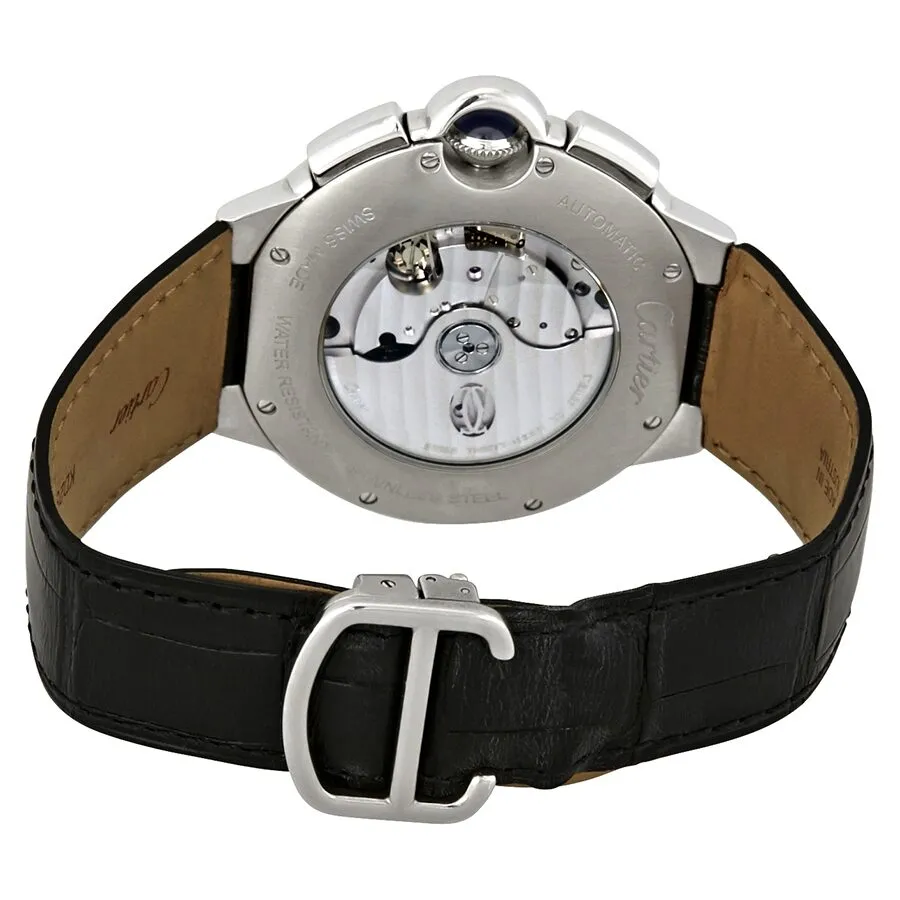 Cartier Ballon Bleu Silver Flinque Dial Men's Watch W6920078