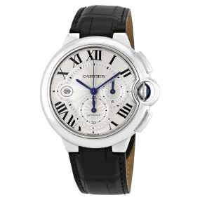 Cartier Ballon Bleu Silver Flinque Dial Men's Watch W6920078