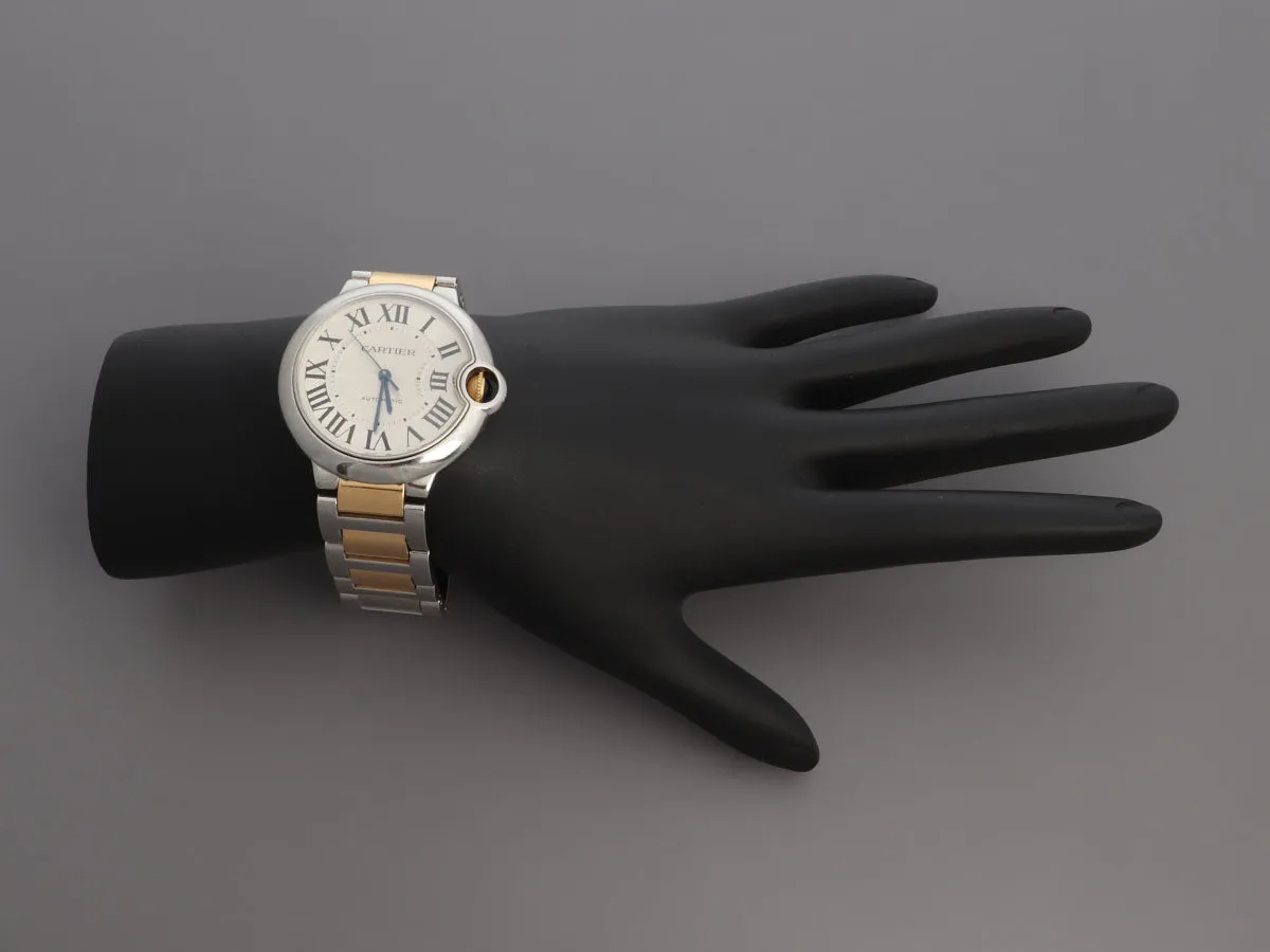 Cartier Two-Tone Ballon Bleu Watch 36mm