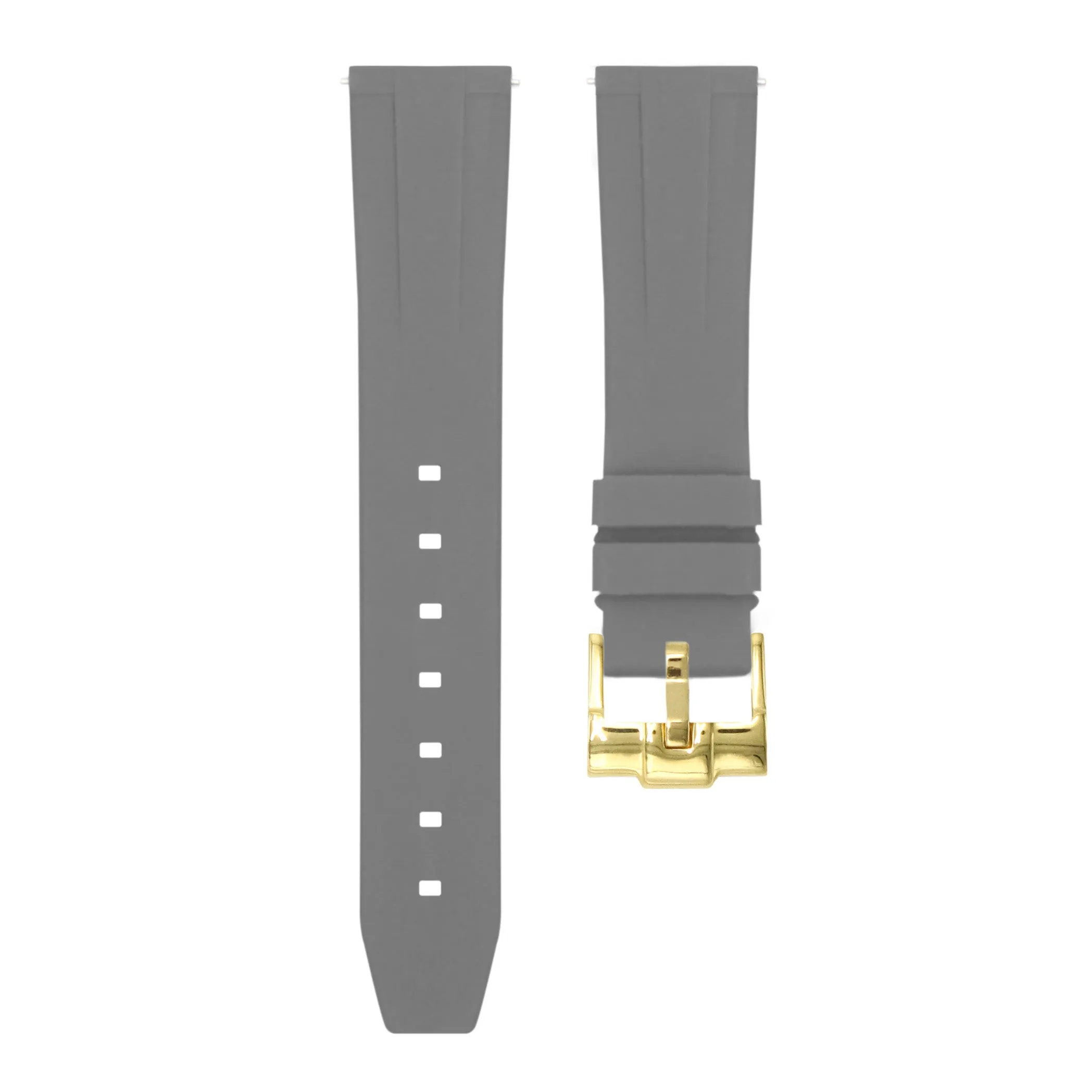 Charcoal Grey - Quick Release Rubber Strap For Doxa Sub 300