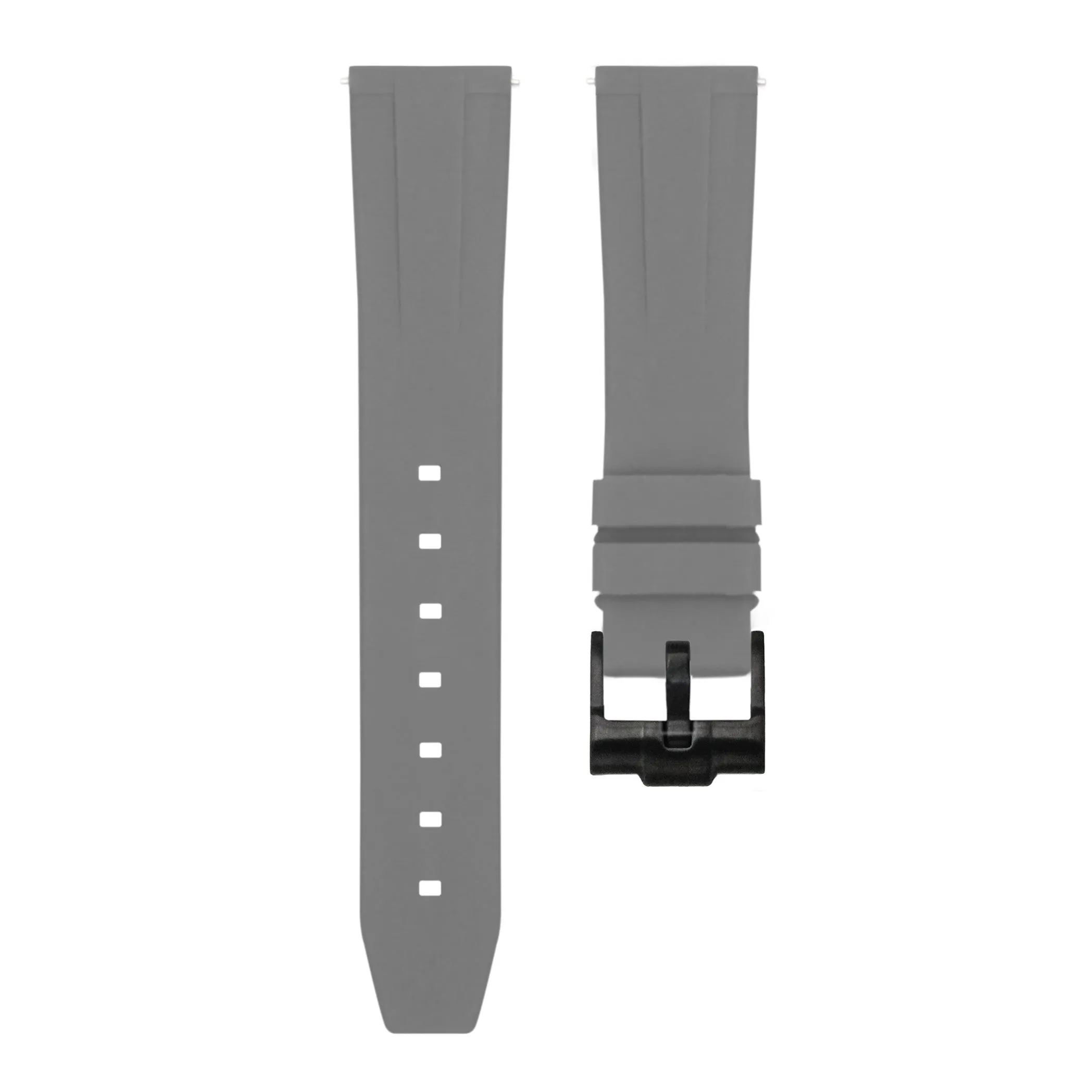 Charcoal Grey - Quick Release Rubber Strap For Doxa Sub 300