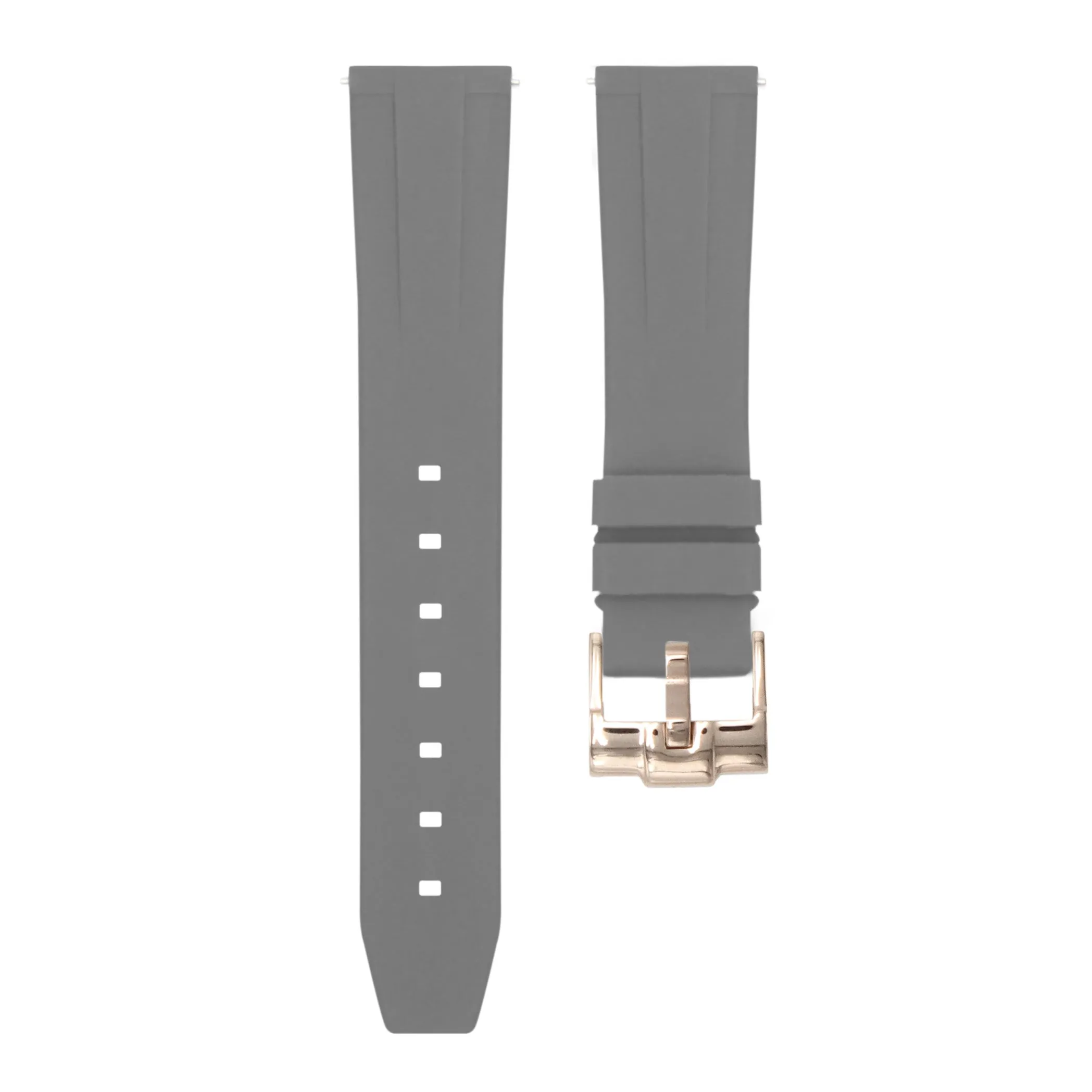 Charcoal Grey - Quick Release Rubber Strap For Doxa Sub 300