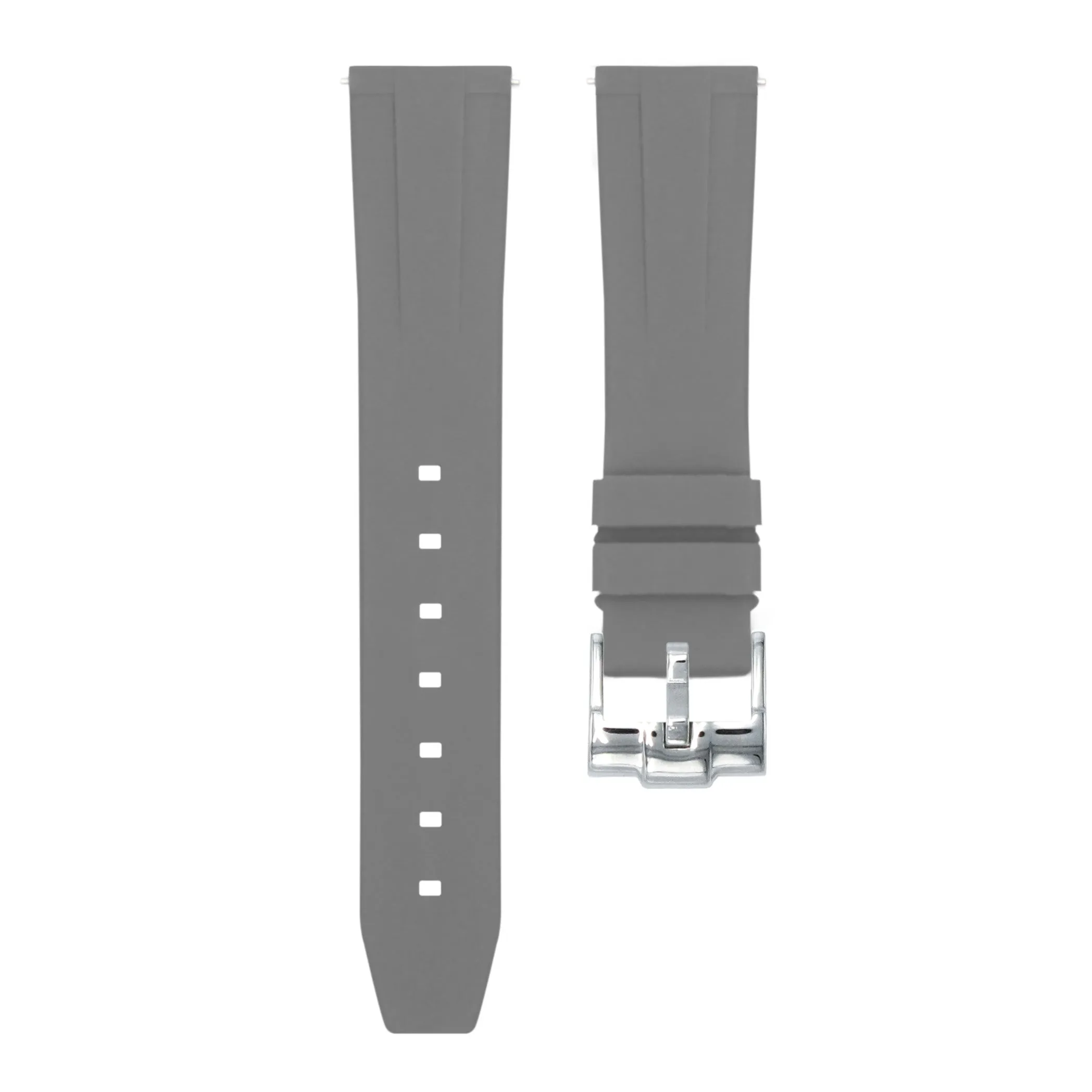 Charcoal Grey - Quick Release Rubber Strap For Doxa Sub 300