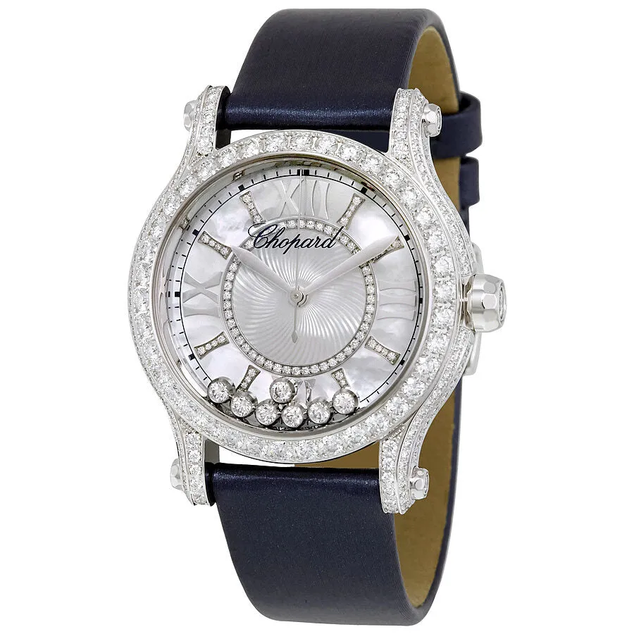 Chopard Happy Sport Mother of Pearl Guilloche Dial Ladies Watch 274891-1008