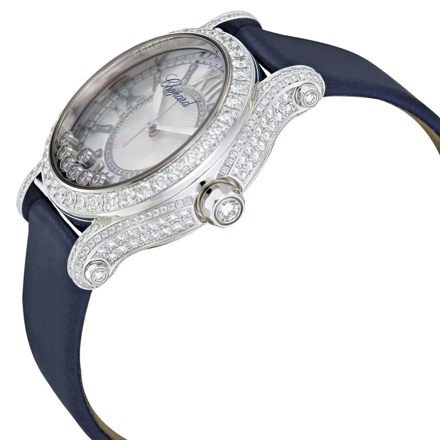 Chopard Happy Sport Mother of Pearl Guilloche Dial Ladies Watch 274891-1008