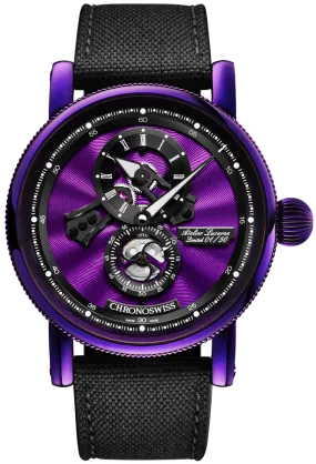 Chronoswiss Watch Flying Regulator Open Gear Purple Haze Limited Edition