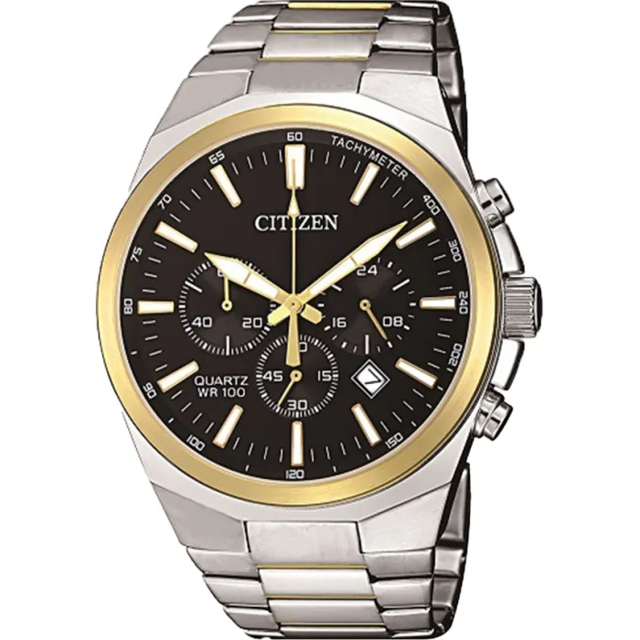 Citizen AN817458E Stainless Steel Chronograph
