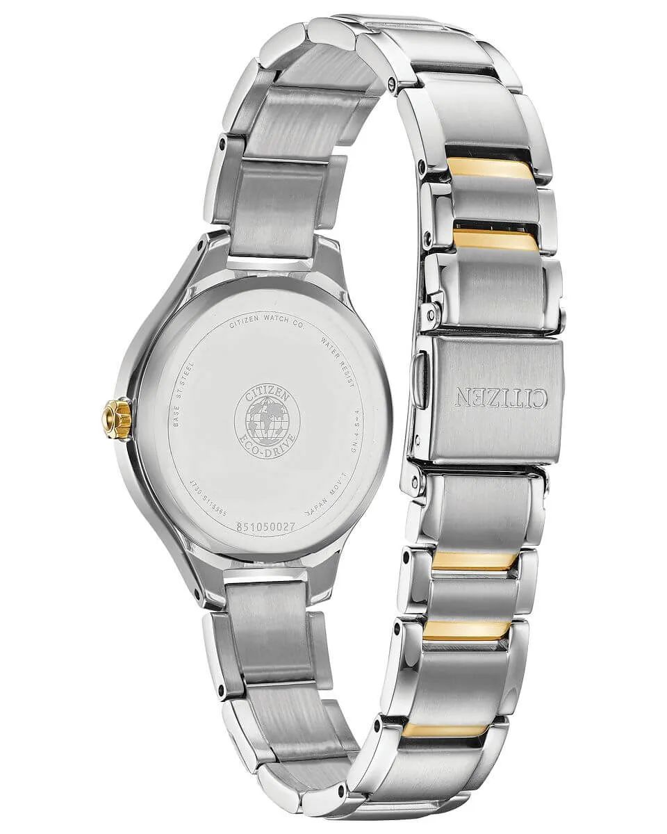 Citizen Corso FE2104-50A Ladies 29mm Silver Dial Watch MSRP $375