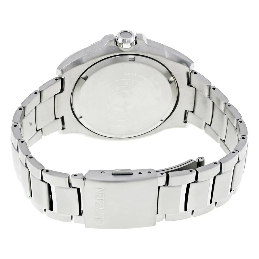 Citizen Eco-Drive Titanium Sapphire Crystal Silver Dial Men's Watch AW1400-52A