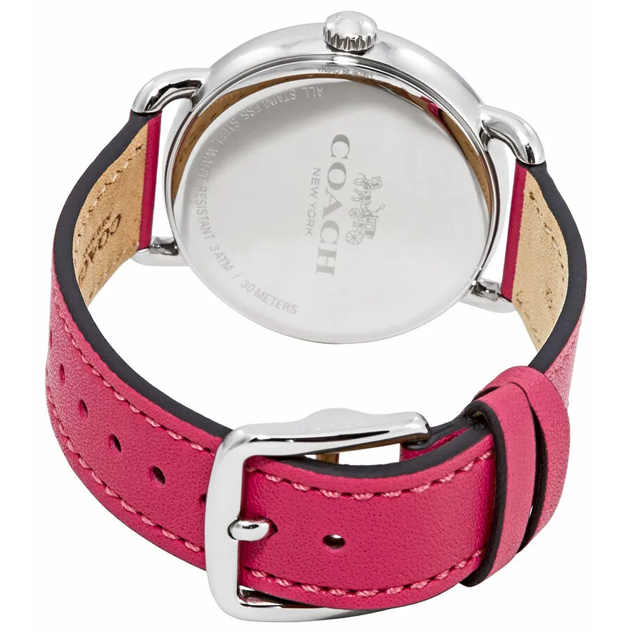 Coach Delancey Crystal White Dial Ladies Watch 14502879