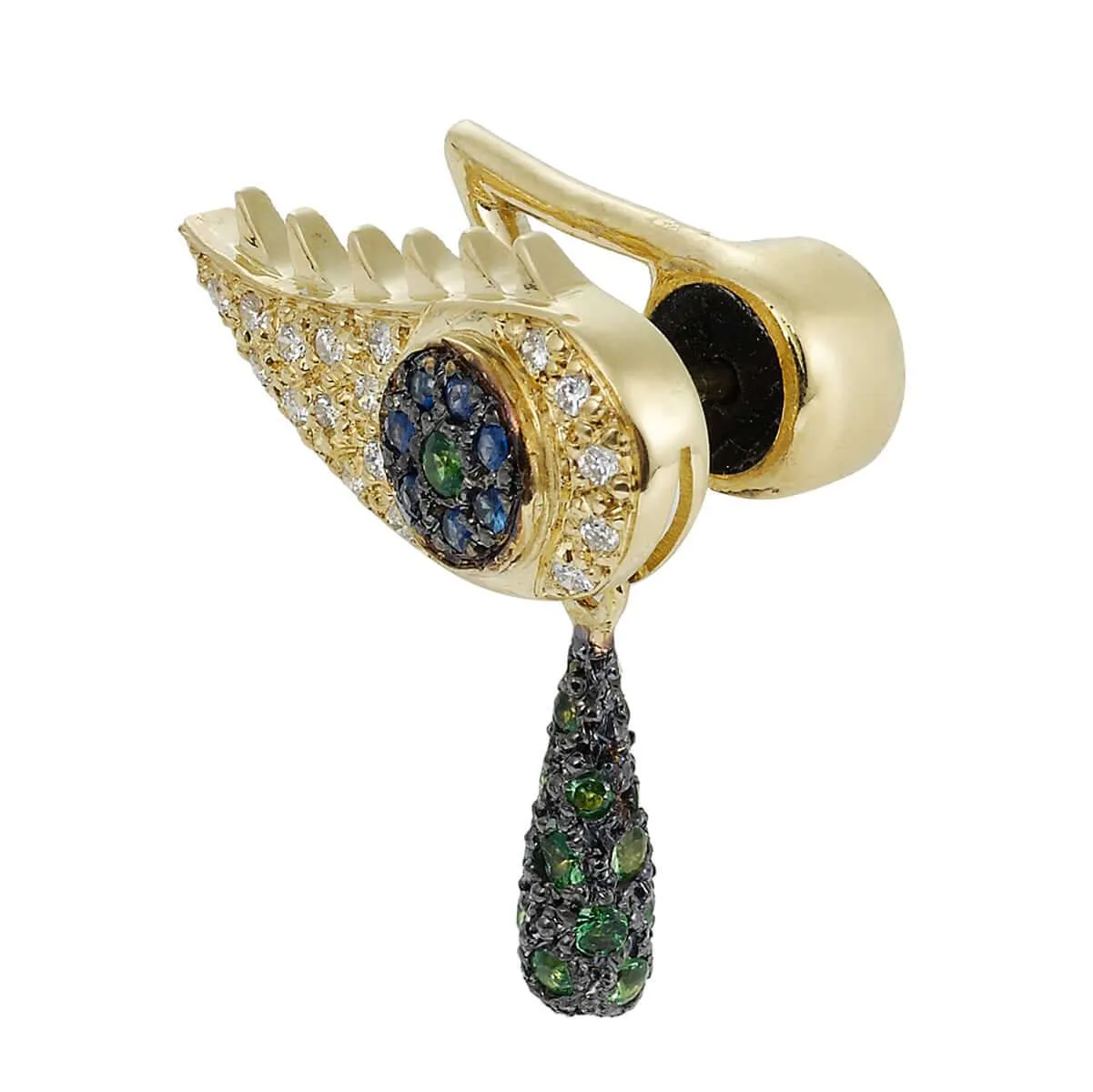 Crying Eye Stud Y-D-Ts-Bs-S