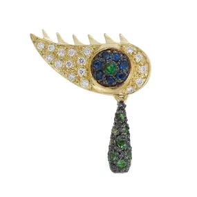 Crying Eye Stud Y-D-Ts-Bs-S