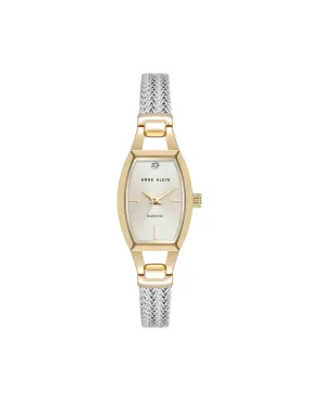 Cushion Case Mesh Bracelet Watch