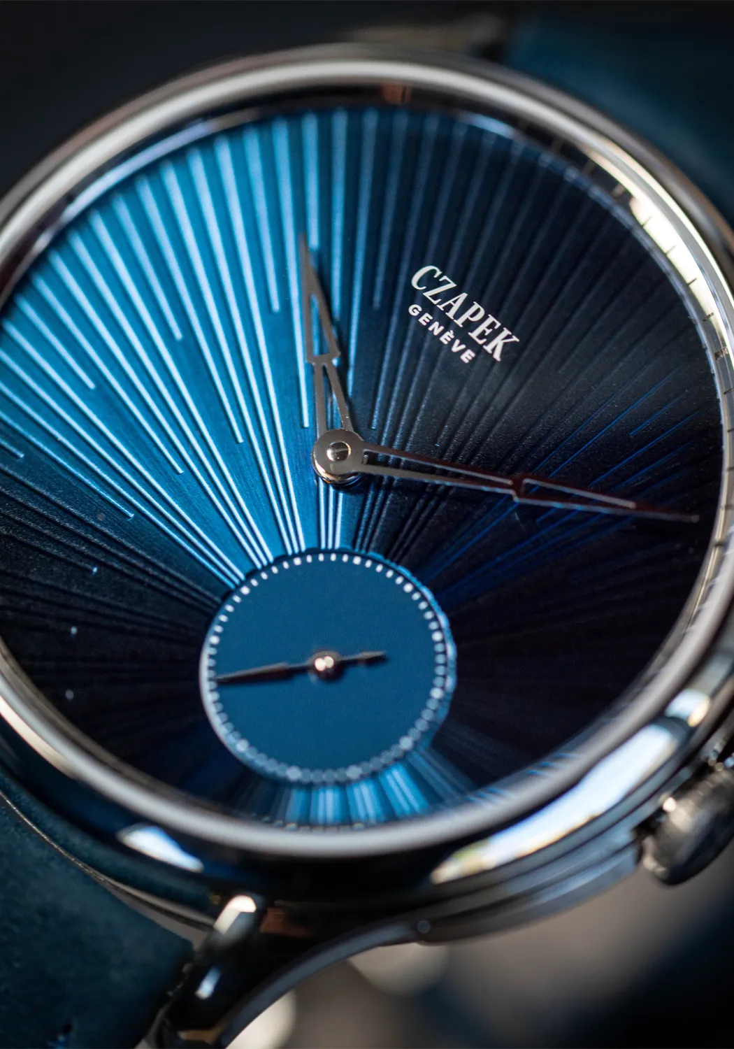 Czapek & Cie Promenade Guilloché Bleu Nuit