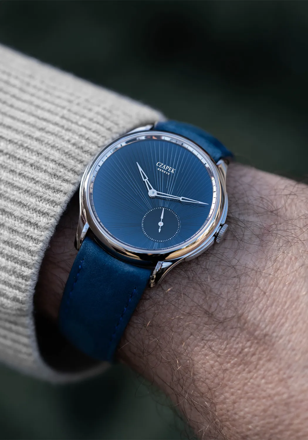 Czapek & Cie Promenade Guilloché Bleu Nuit