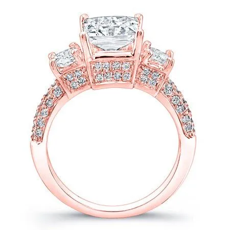 Daffodil - Princess Lab Diamond Bridal Set (IGI Certified)