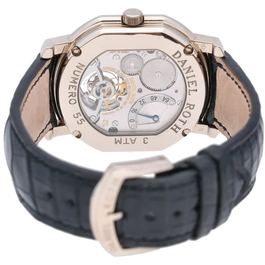 Daniel Roth Masters Tourbillon Retrograde Date  18K White Gold Men's Watch