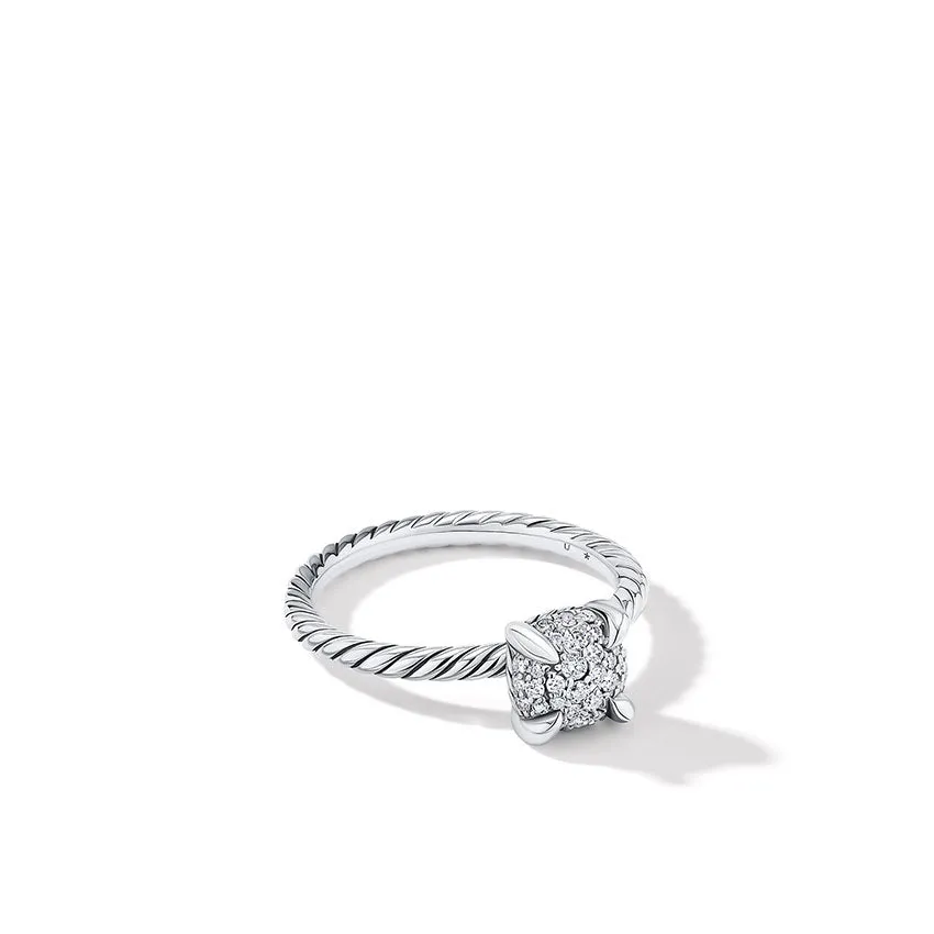 David Yurman Chatelaine® Ring with Full Pavé Diamonds