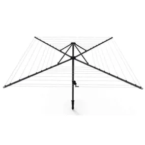 Daytek M58 MK2 Rotary Hoist Clothesline Folding Iron Grey