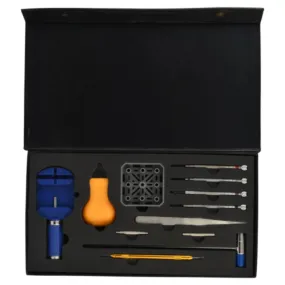 DELUXE 12 WATCH BAND BRACELET LEATHER STRAP CHANGING TOOL KIT FOR INVICTA WATCH