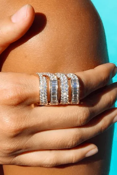 Diamond Bondage Ring