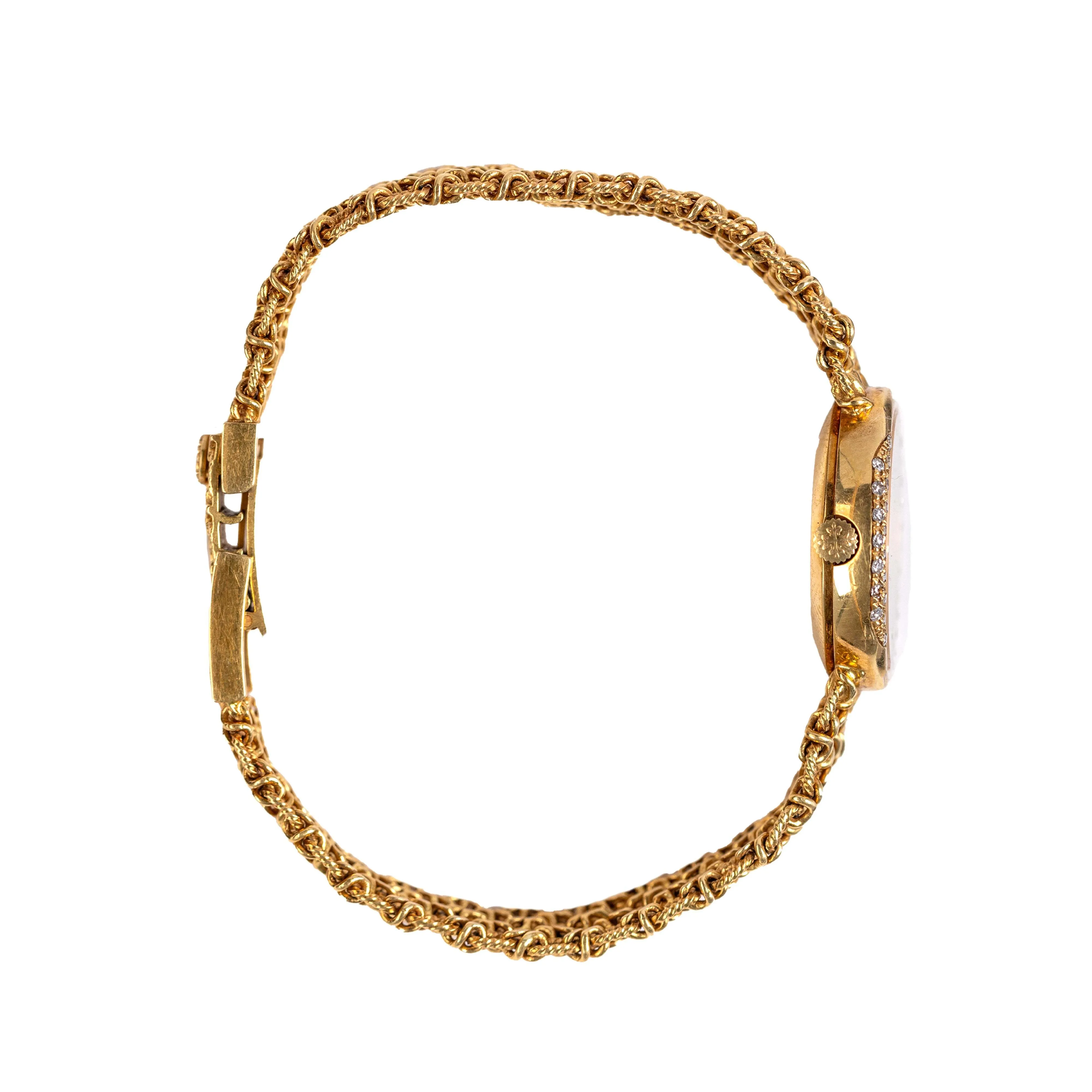 Dimepiece - Patek Philippe 1970s Oval High Jewelry Watch - (Gold)