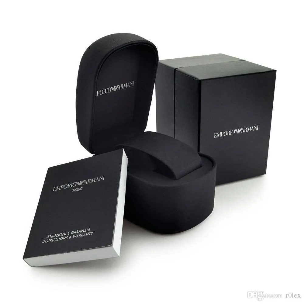 Emporio Armani Sigma Chronograph Black Dial Men's Watch AR6098