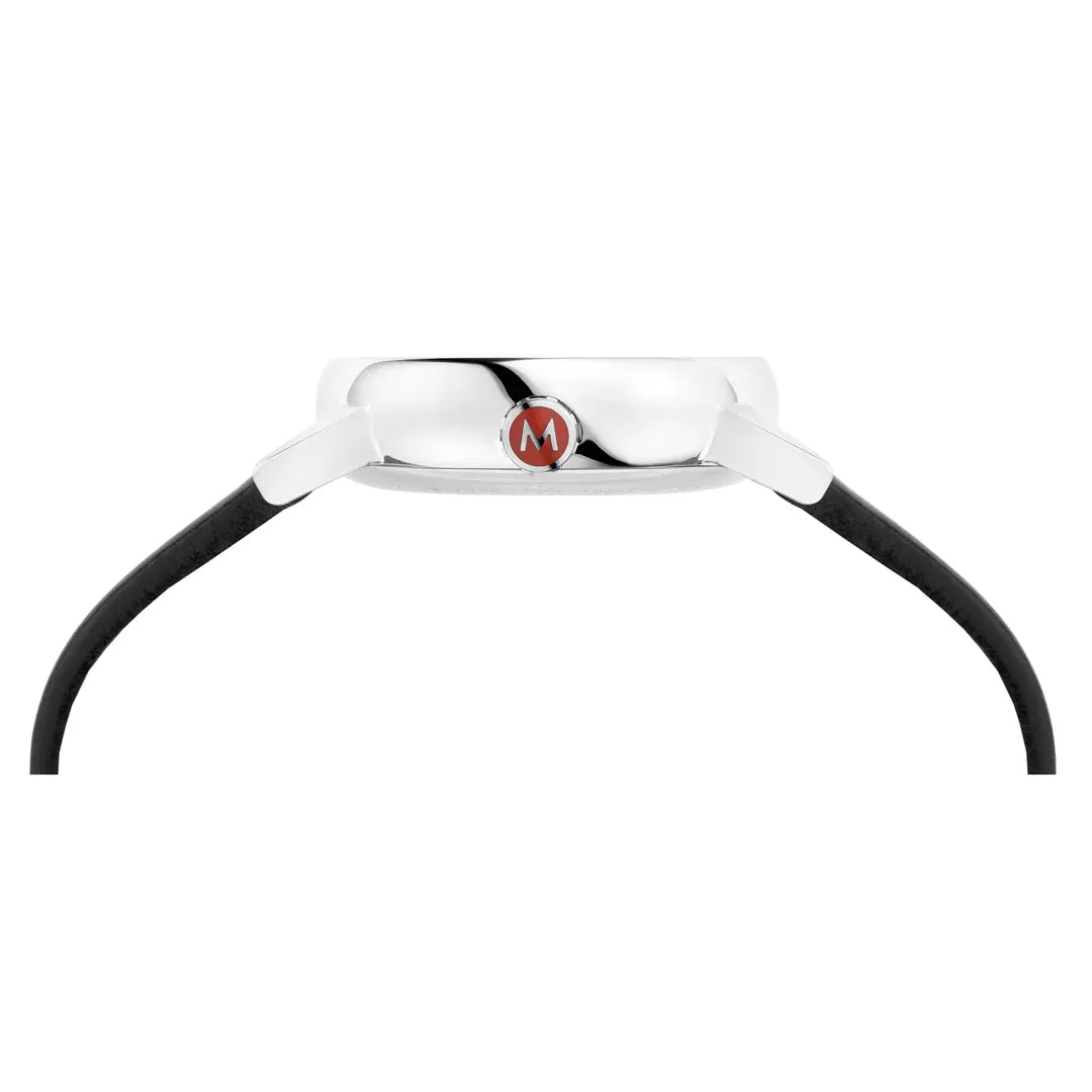 EVO2 WHITE DL BLK VGN LEA 30mm - MSE.30110.LBV