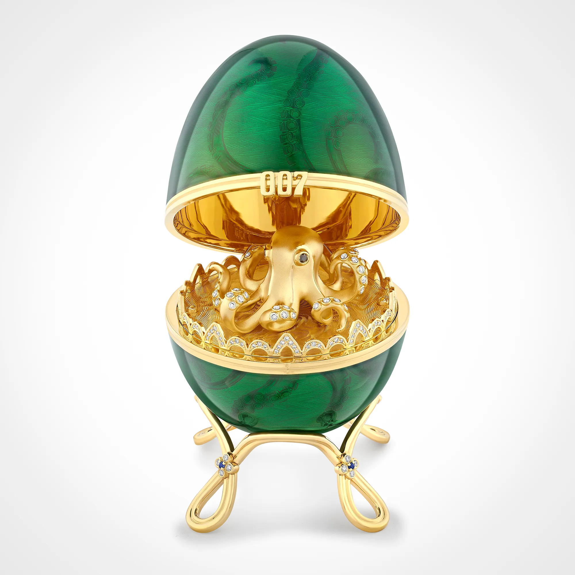 Fabergé x 007 Octopussy Egg Objet - Numbered Edition