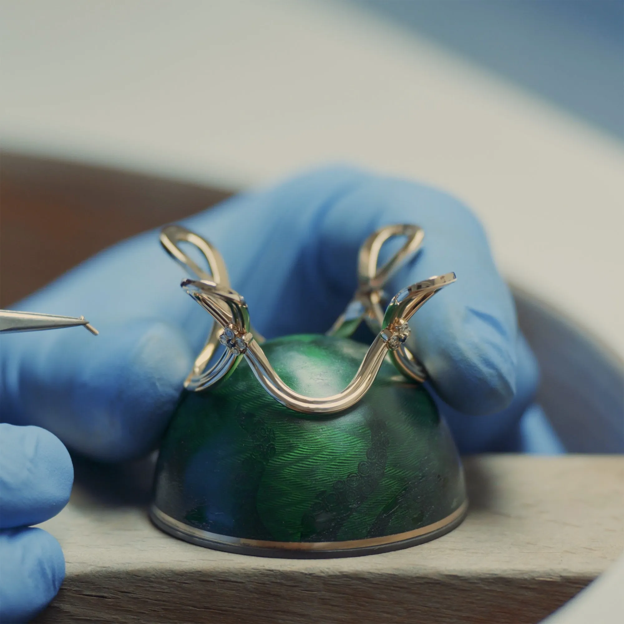 Fabergé x 007 Octopussy Egg Objet - Numbered Edition